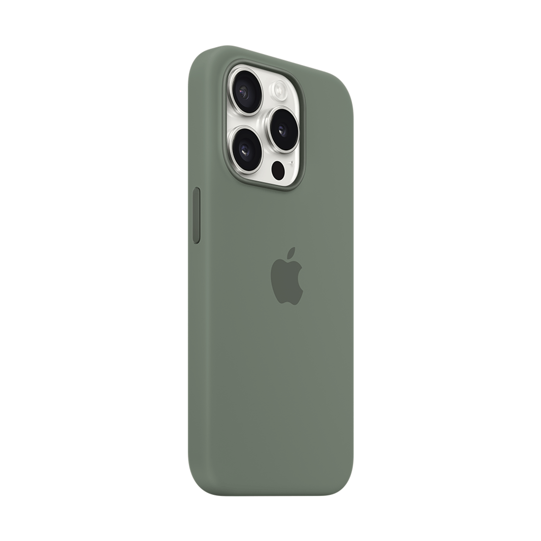 Funda de Silicona con MagSafe para iPhone 15 Pro - Cypress