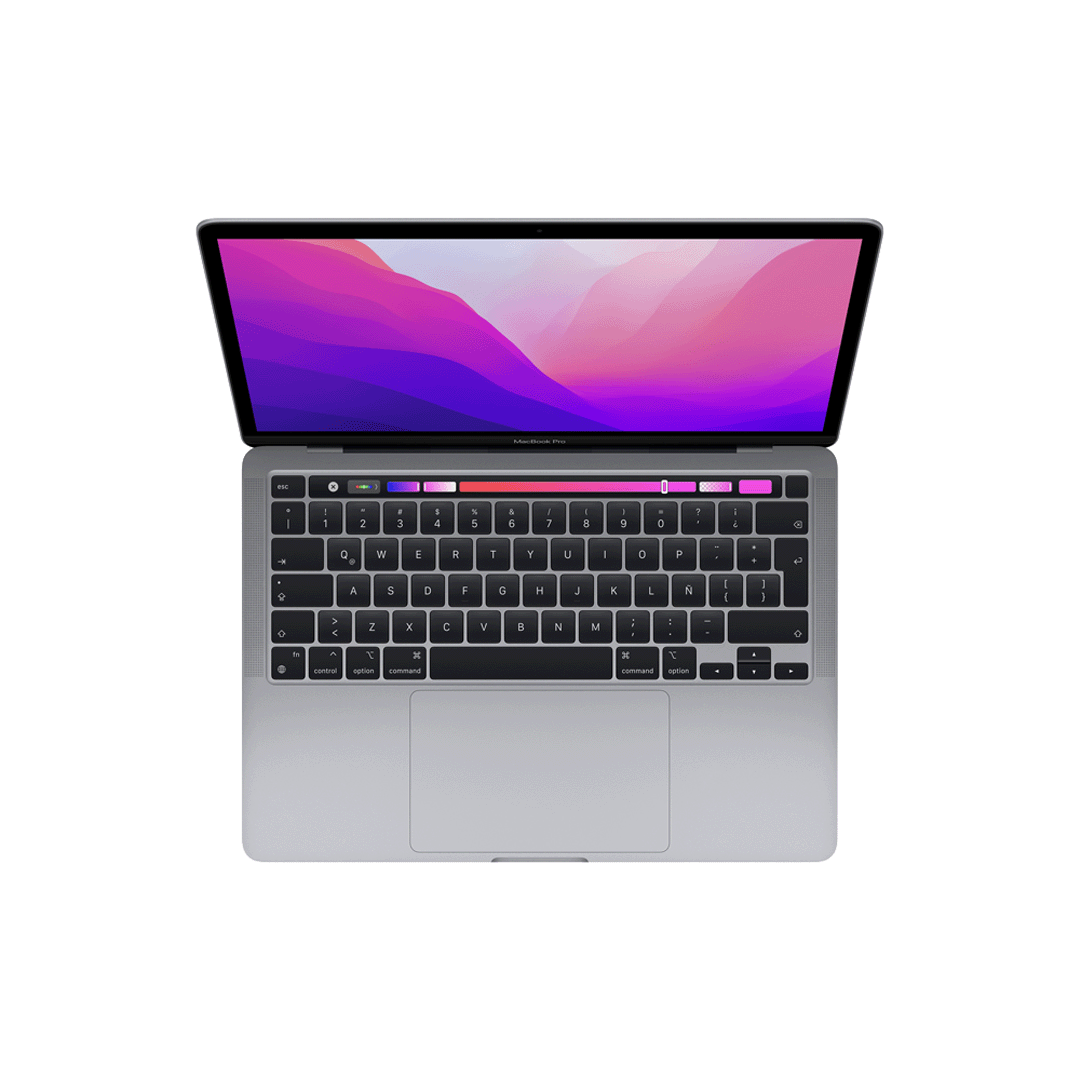 MacBook Pro 13" M2 - 8 CPU, 10 GPU, 8 GB, 512 GB - Gris Espacial