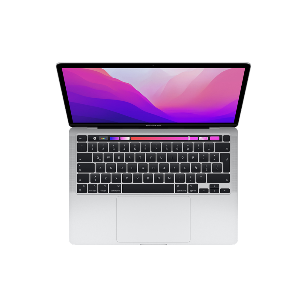 MacBook Pro 13" M2 - 8 CPU, 10 GPU, 8 GB, 512 GB - Plata
