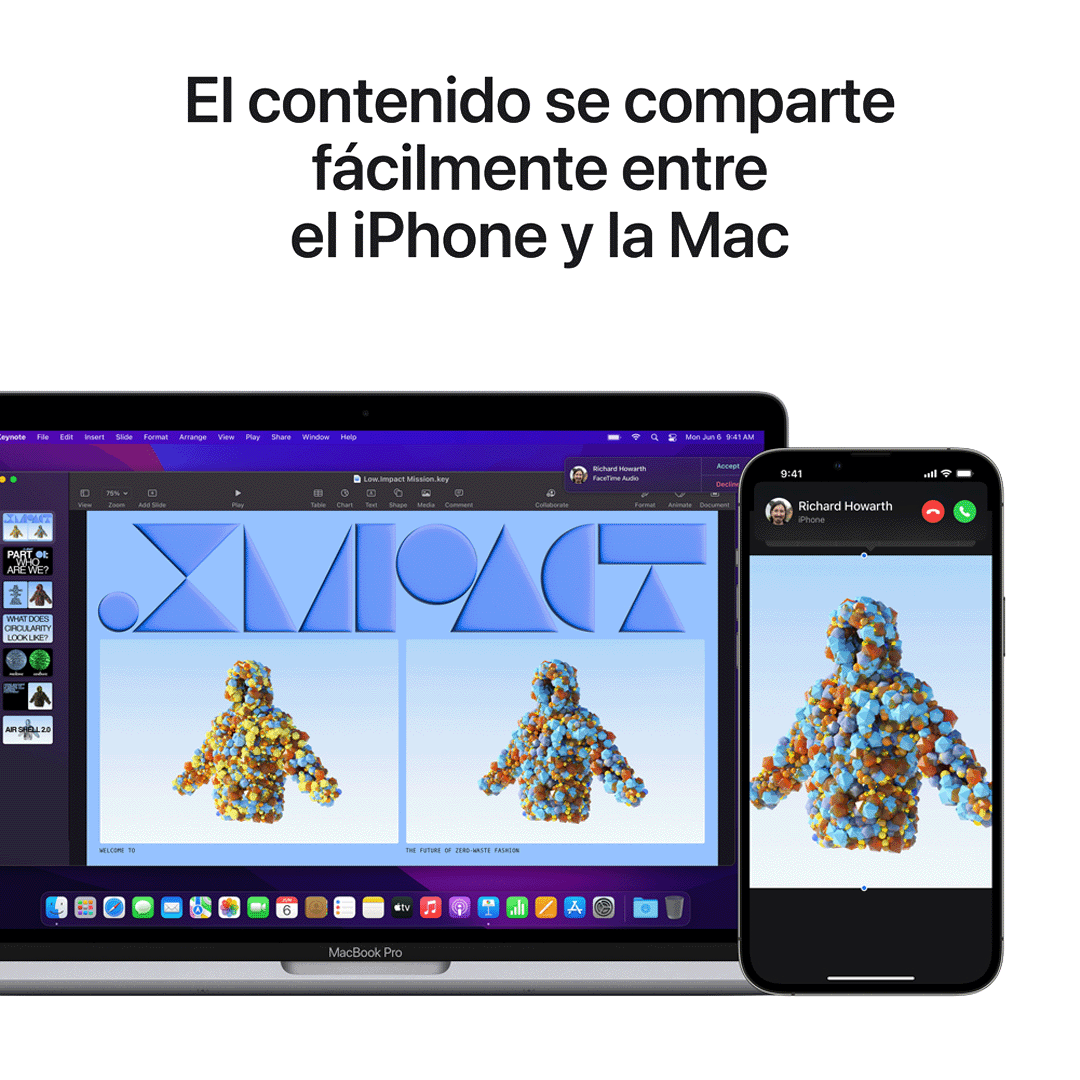 MacBook Pro 13" M2 - 8 CPU, 10 GPU, 8 GB, 512 GB - Gris Espacial