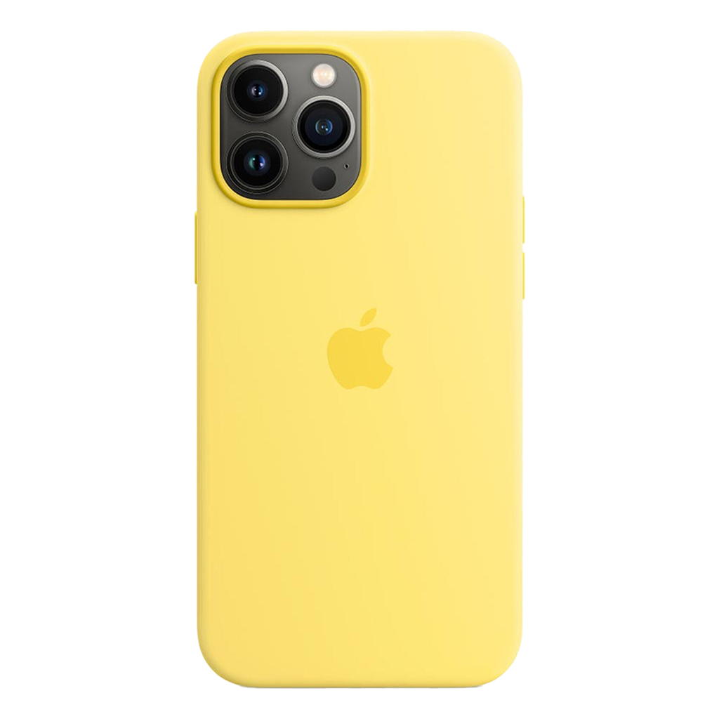 Apple Funda de Silicona iPhone 13 Pro Max con MagSafe - Lemon