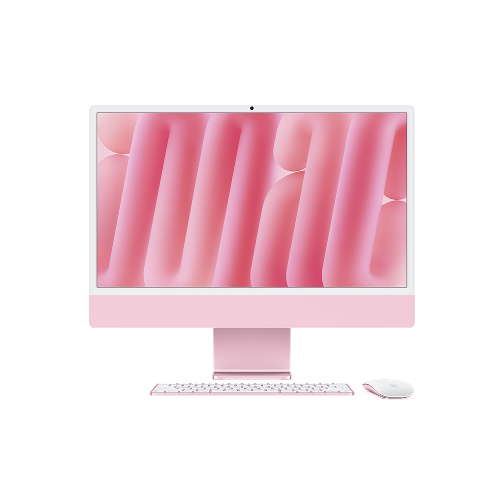 iMac 24" M4 - 10 CPU, 10 GPU, 16 GB,256 GB - Rosa