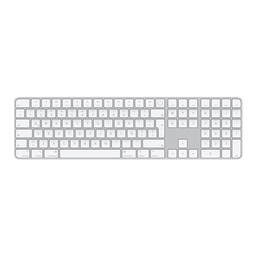 [MK2C3LE/A] Apple Magic Keyboard con Touch ID y Keypad Numerico - Español - Plata