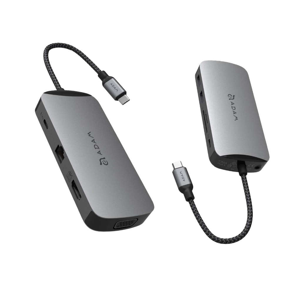 Adam Elements CASA Hub X 10-Puertos USB-C 3.1 Hub - Gris