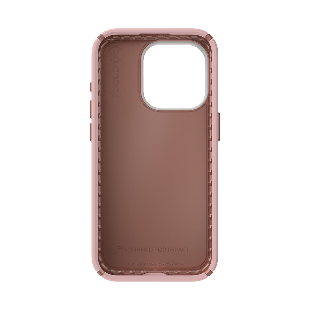 Funda Speck Presidio2 Pro para 15 Pro Max - Rosa Dalia/Rosa Copper/Blanco