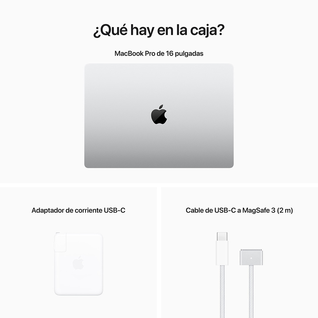 MacBook Pro 16" M2 Pro 512 GB - Plateado