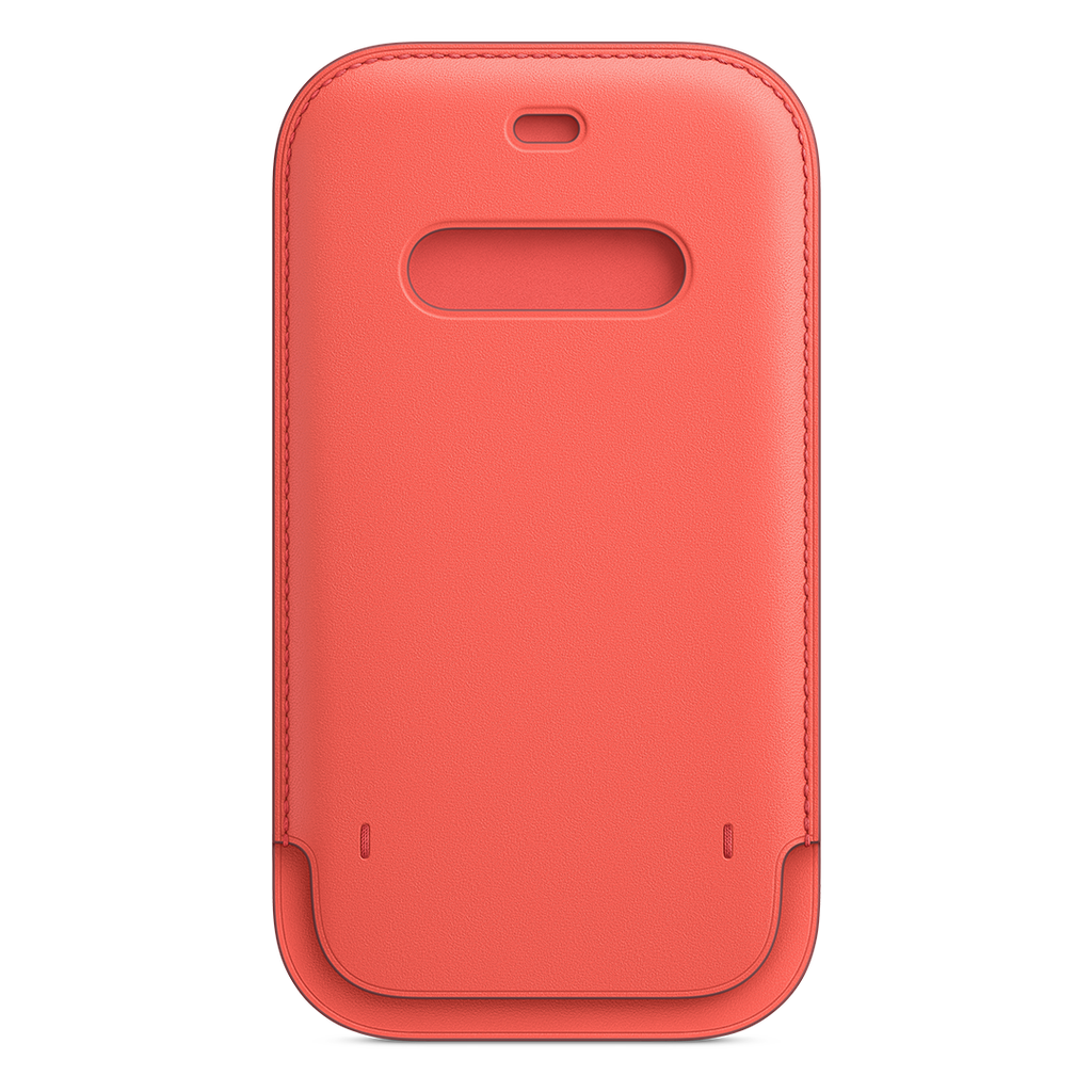 Apple Funda de Cuero iPhone 12 Mini - Rosa Citrico