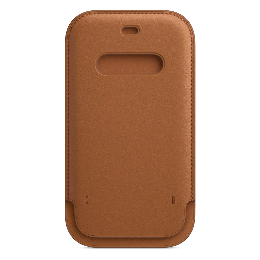 Apple Funda de Cuero iPhone 12 Pro Max - Marrón Claro