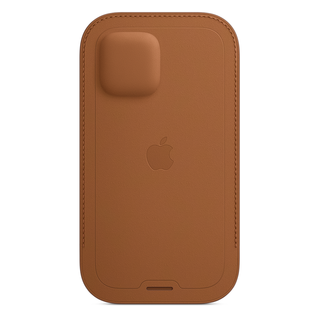 Apple Funda de Cuero iPhone 12/12 Pro - Marrón Claro