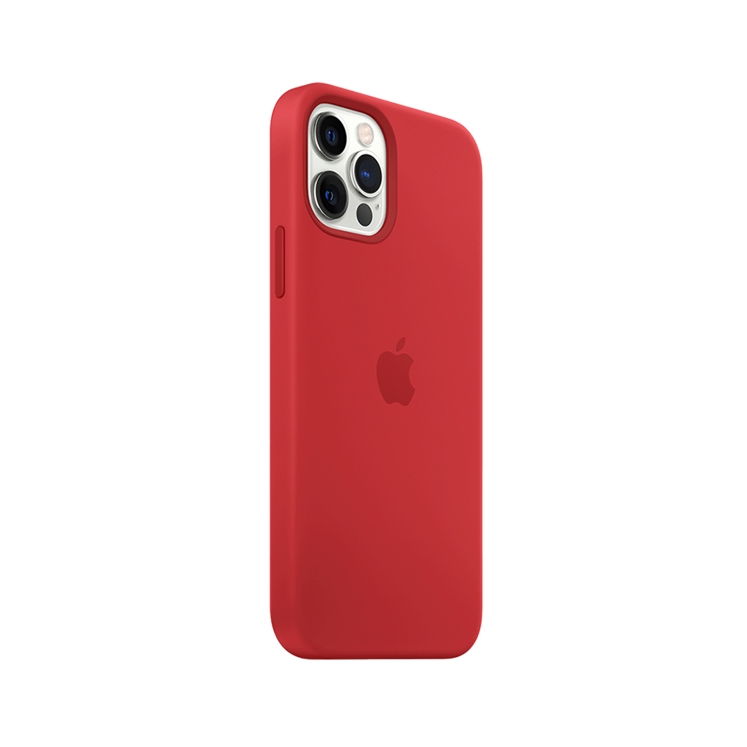 Apple Funda de Silicona iPhone 12/12 Pro - Rojo