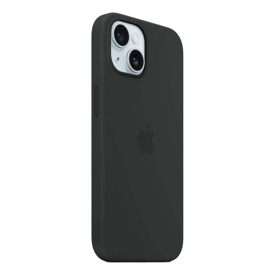 Funda de Silicona con MagSafe para iPhone 15 - Negro