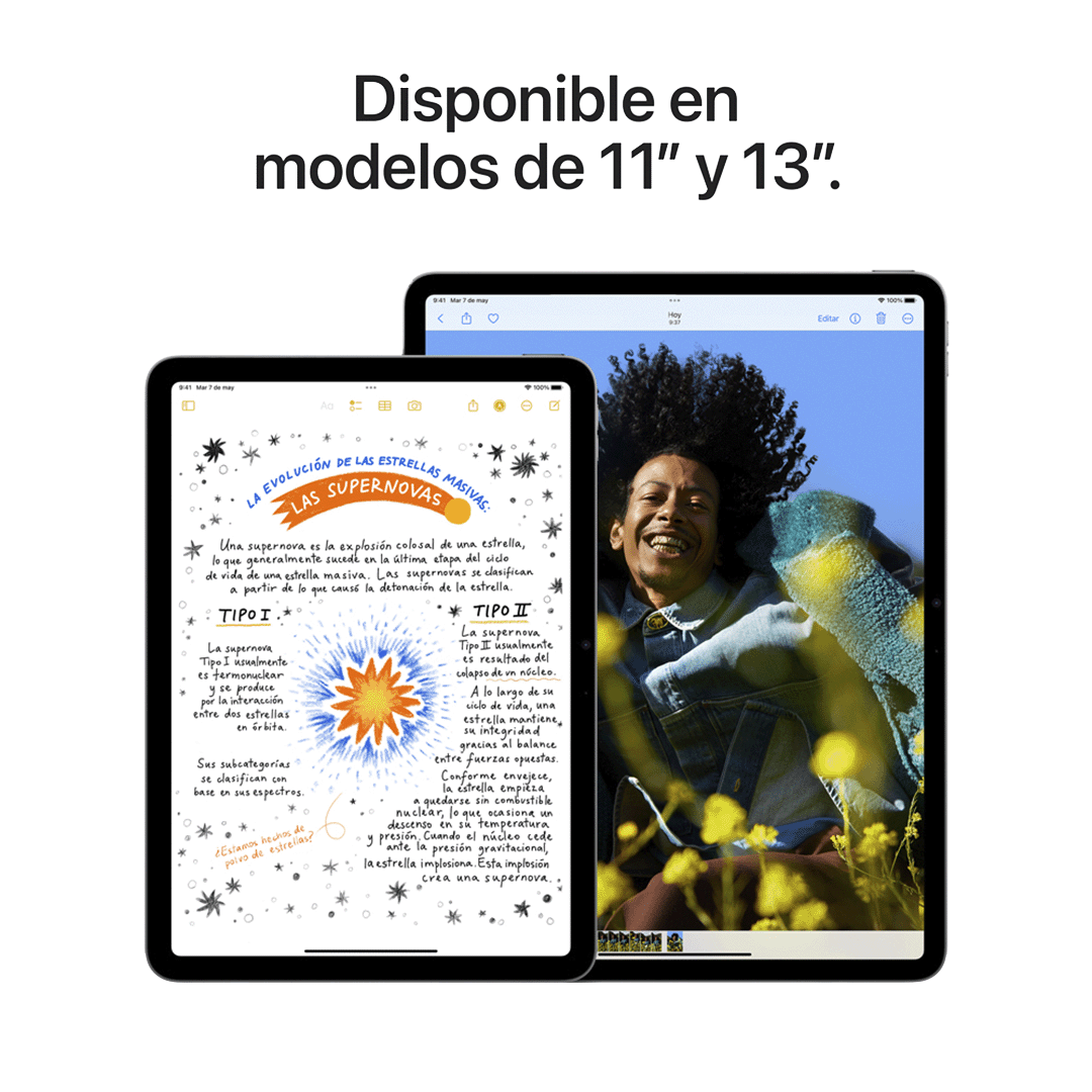 iPad Air 11" M2 Wi-Fi 128GB - Gris Espacial