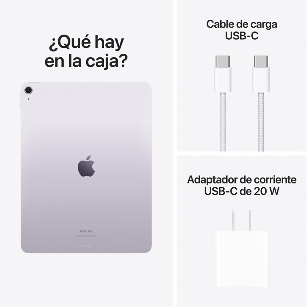 iPad Air 13" M2 Wi-Fi 256GB - Purpura