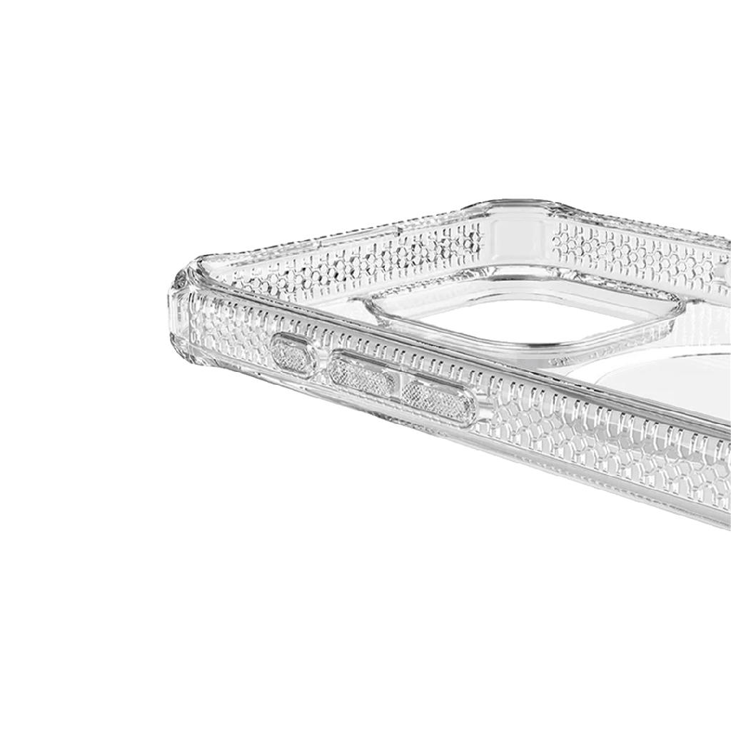 ItSkins Hybrid R Funda Transparente con MagSafe para iPhone 16 Pro Max - Transparentre