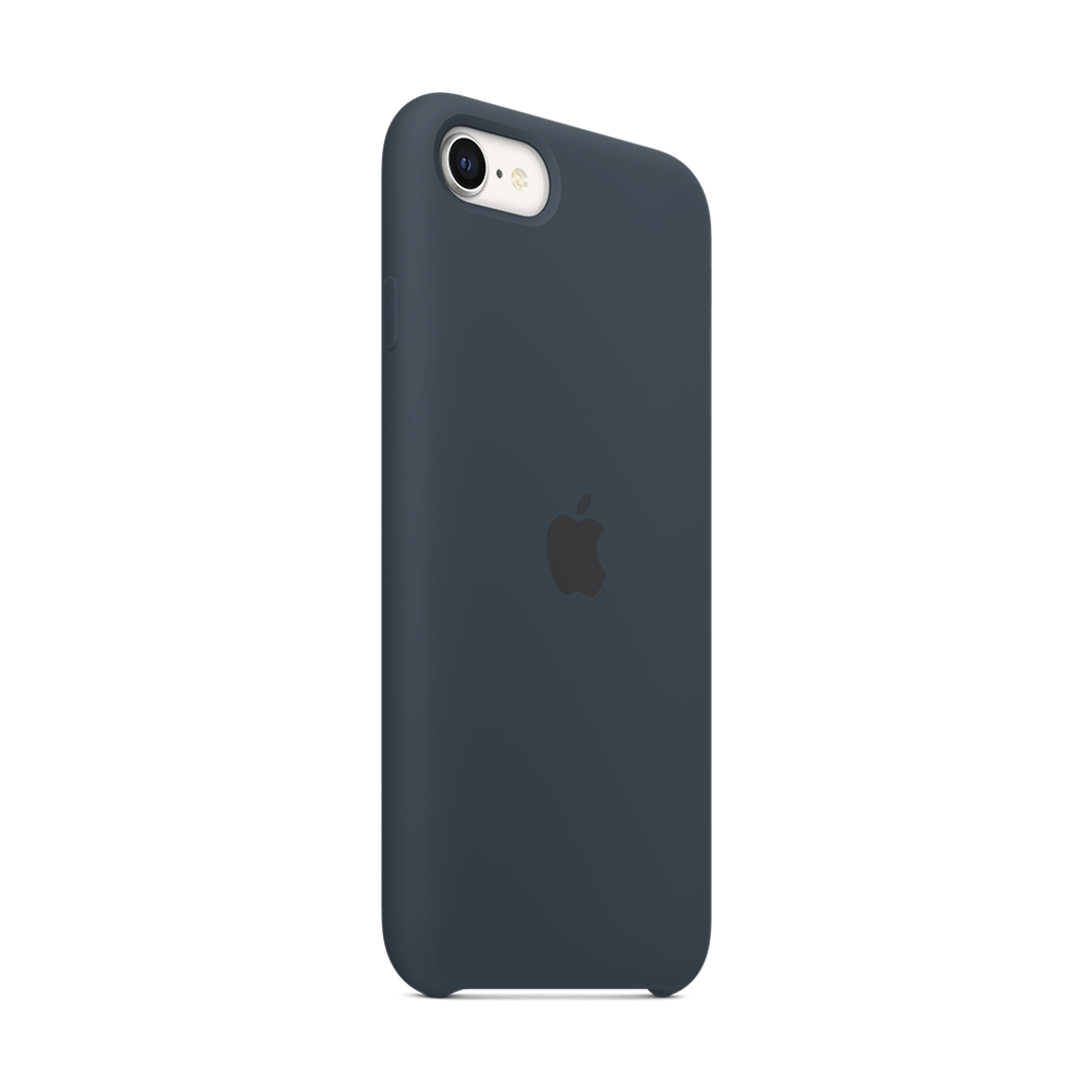 Funda de Silicona para iPhone SE - Azul Abismo