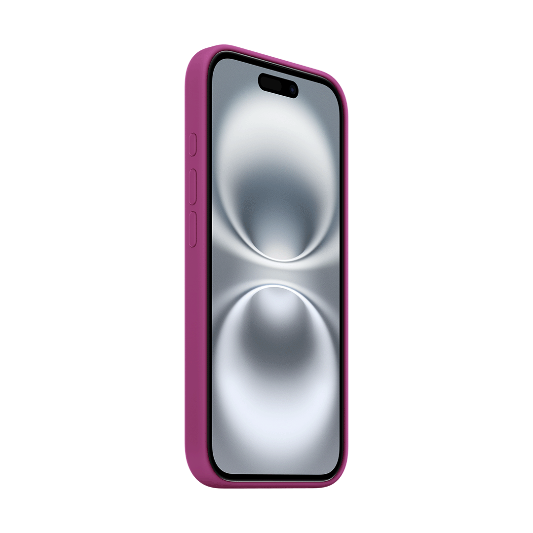 Funda de Silicona con Magsafe para iPhone 16 - Fucsia