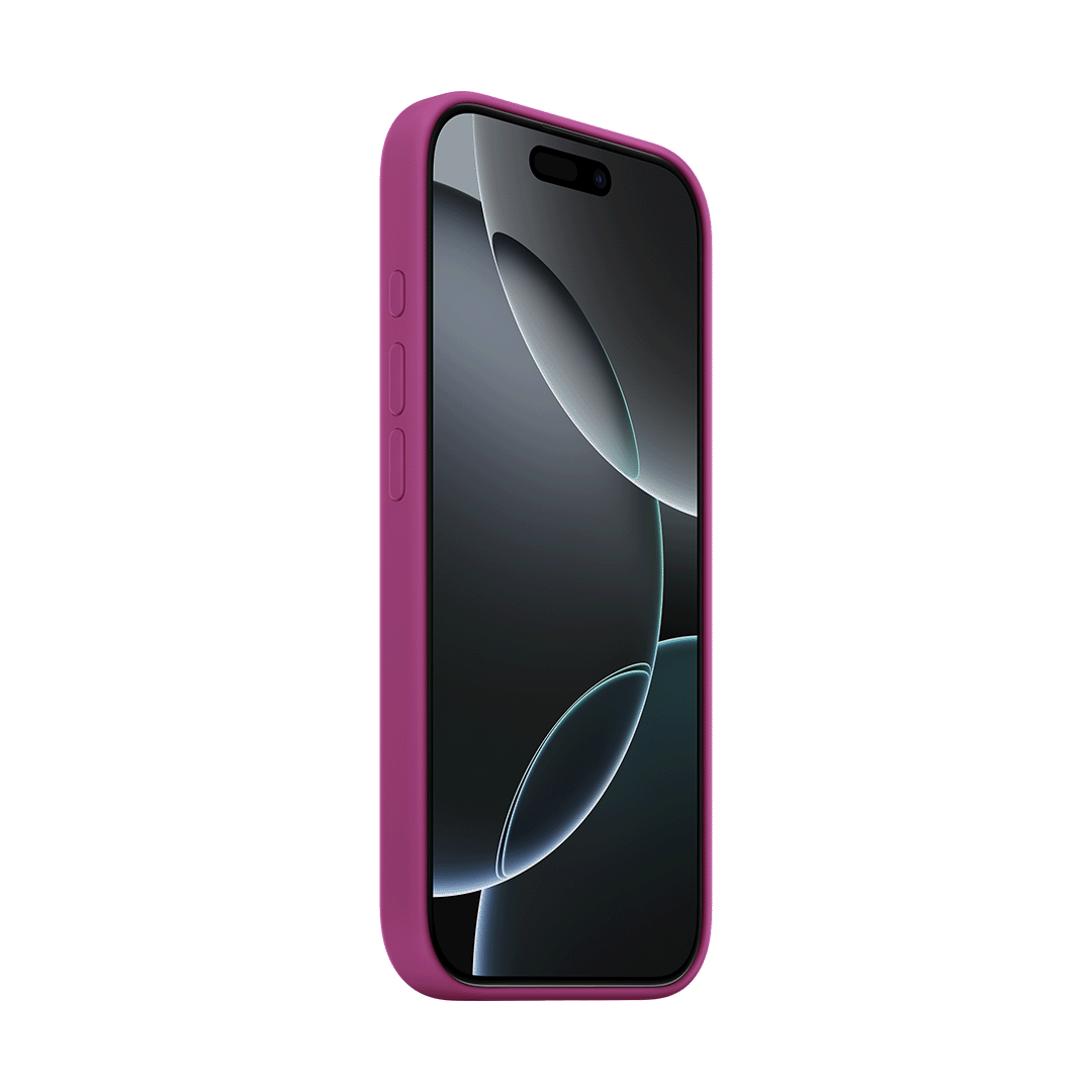 Funda de Silicona con Magsafe para iPhone 16 Pro - Fucsia