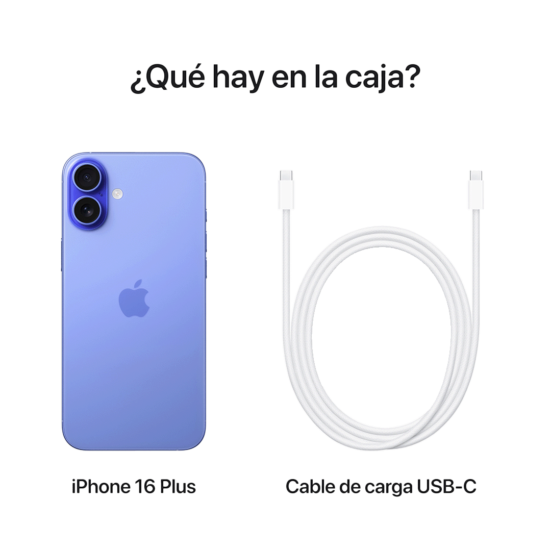 Preventa - iPhone 16 Plus 512 GB - Ultramarino