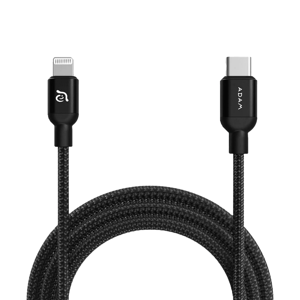 Adam Elements Peak II Cable de 120m USB-C a Lightning - Negro