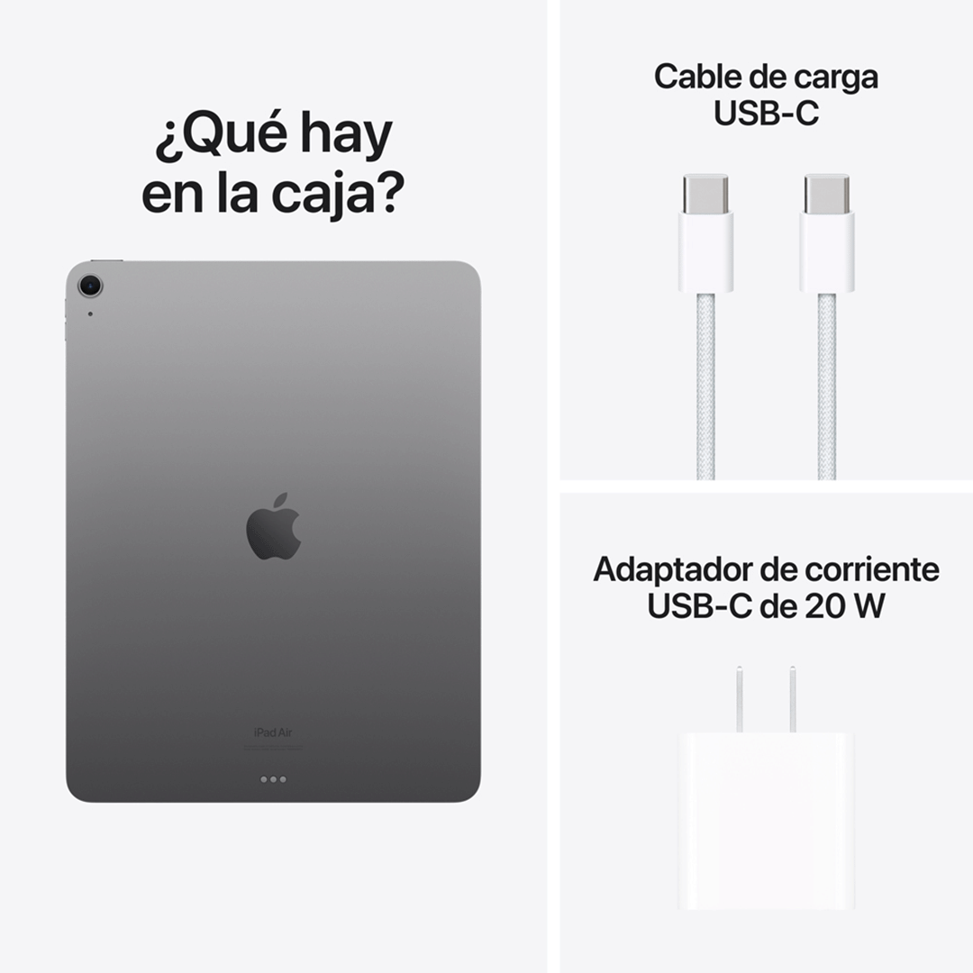 iPad Air 13" M2 Wi-Fi 128 GB - Gris Espacial