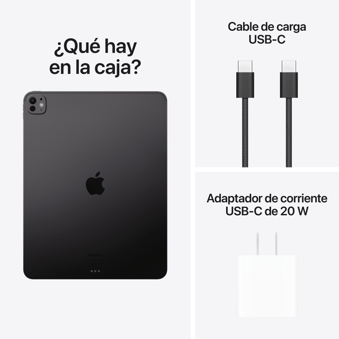 iPad Pro 13" M4 WiFi 512 GB - Negro Espacial