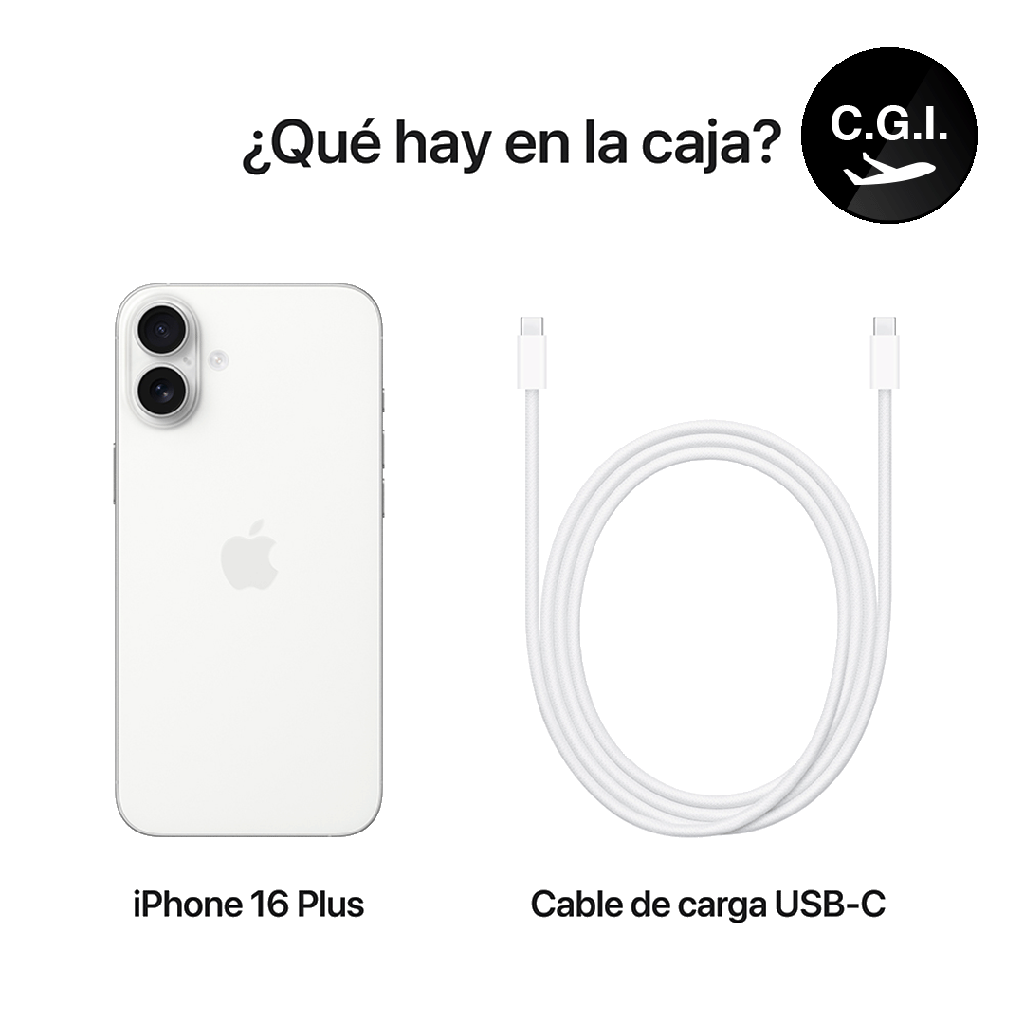 iPhone 16 Plus 256 GB -  Blanco