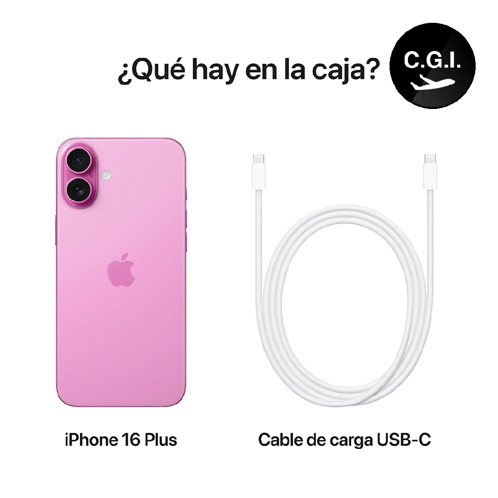 iPhone 16 Plus 256 GB -  Rosa