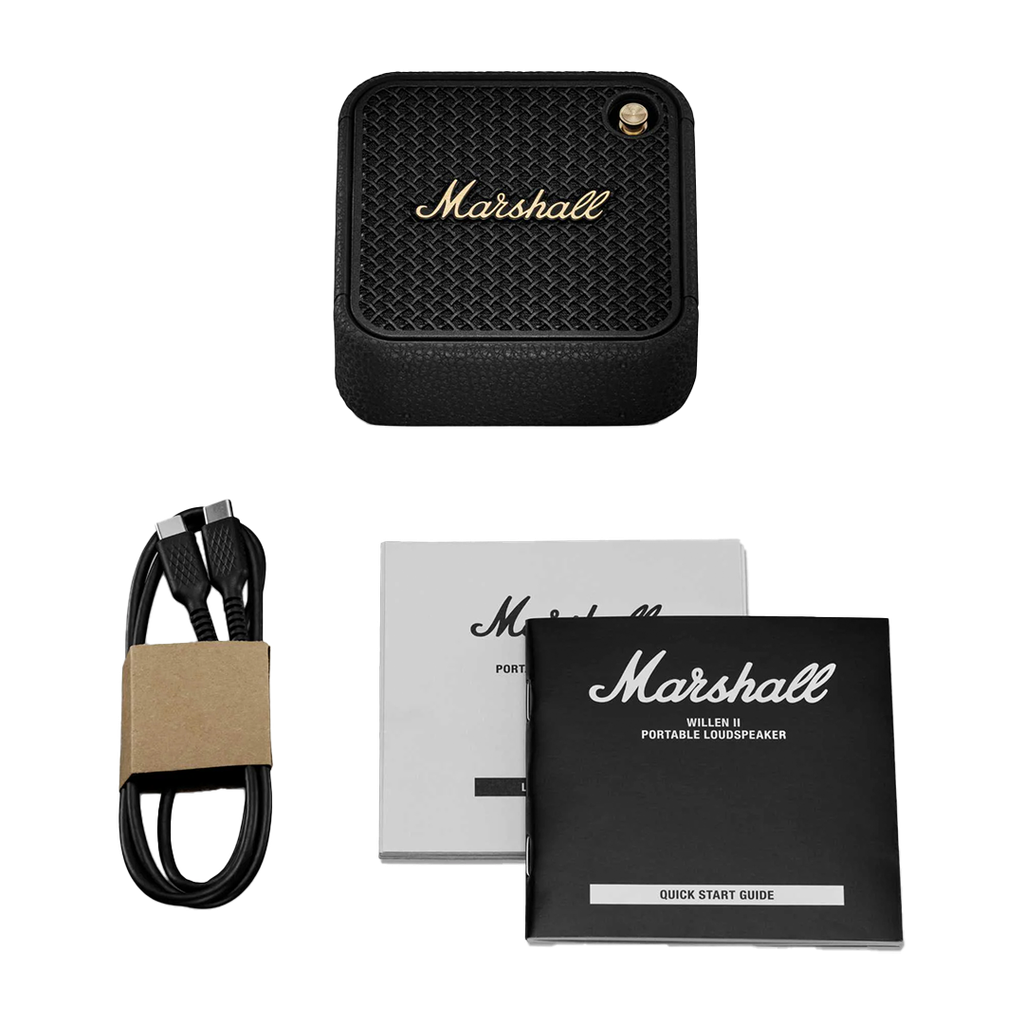 Marshall Willen II Parlante Bluetooth - Negro y Bronce