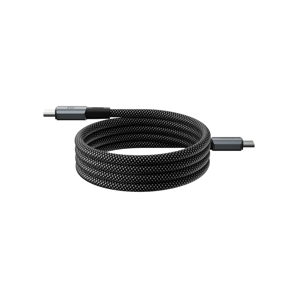 Adam Elements CASA MP100 USB-C a USB-C 240W Cable de Carga Magnetico - Negro