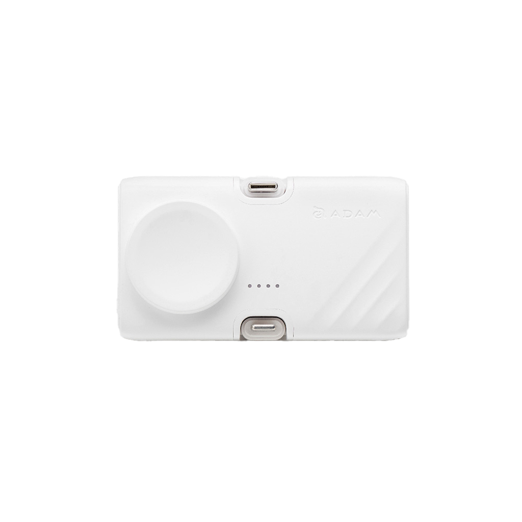 Adam Elements GRAVITY 3 3-en-1 5,000 mAh Banco de Carga Plegable - Blanco