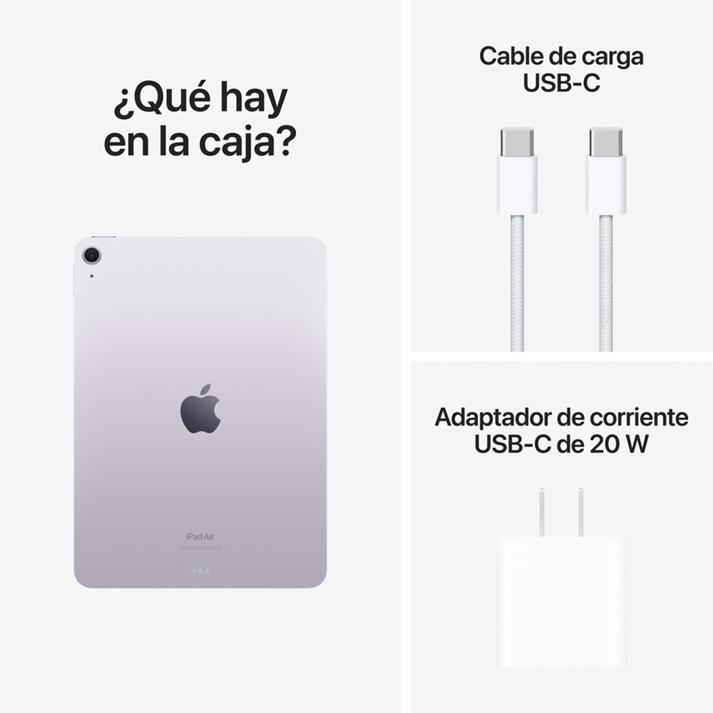 iPad Air 11" M2 Wi-Fi 128GB - Purpura