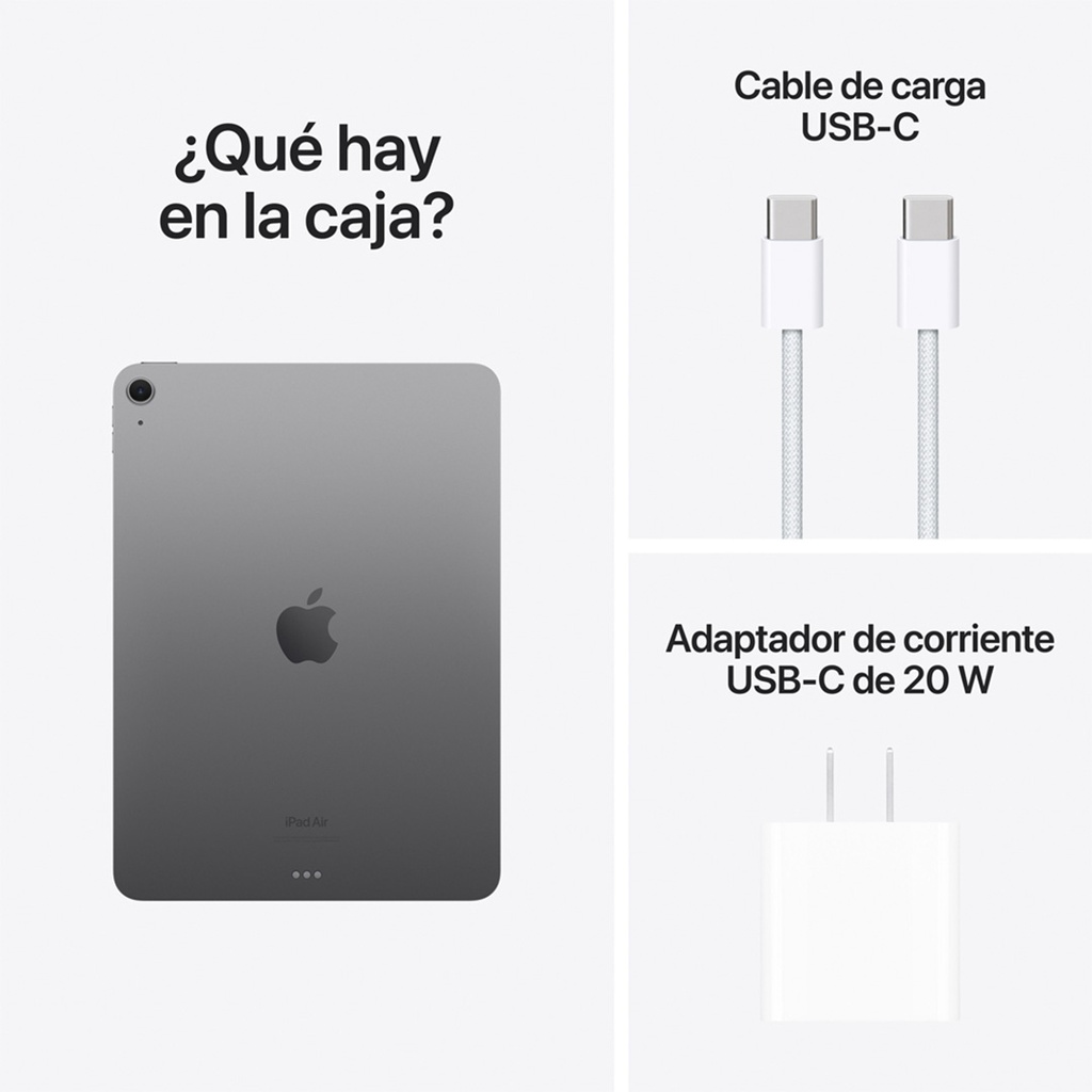 iPad Air 11" M2 Wi-Fi 1 TB - Gris Espacial