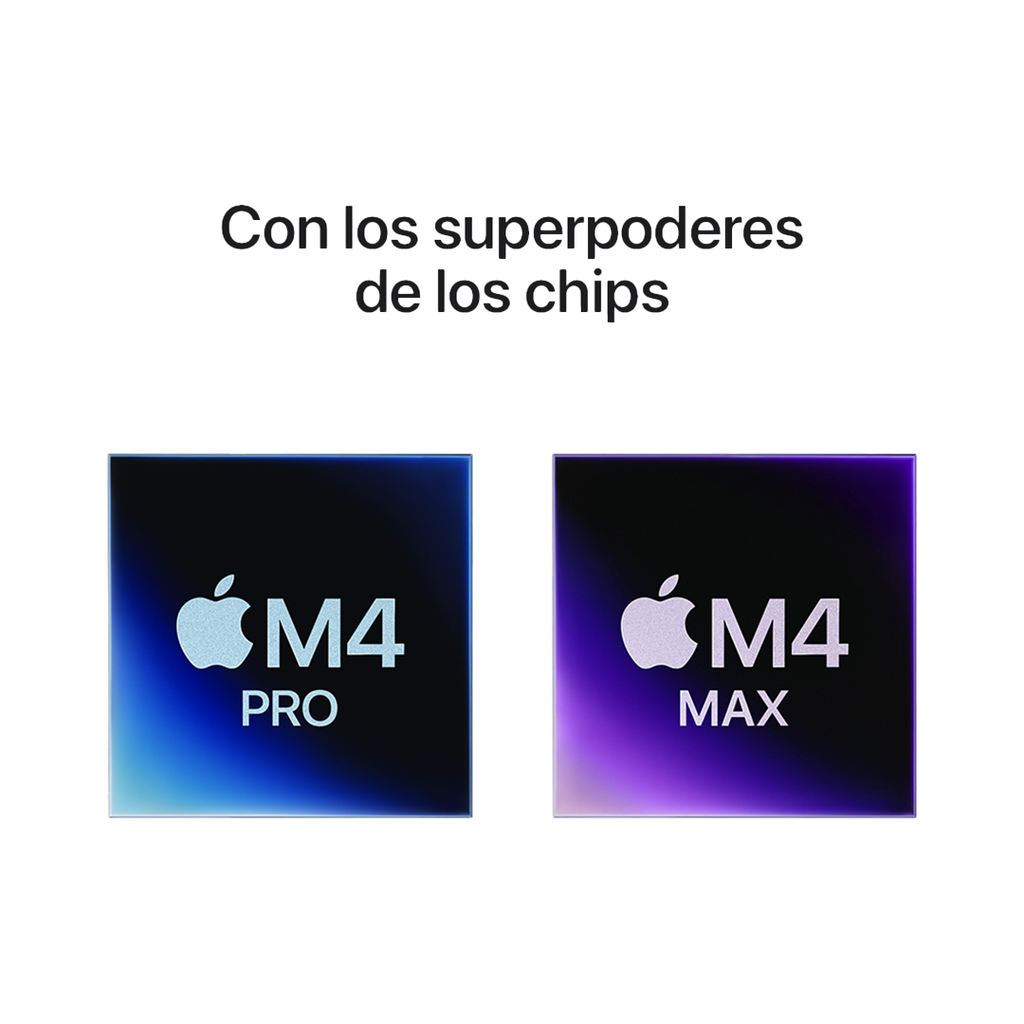 MacBook Pro 16" M4 Max - 16 CPU, 40 GPU, 48 GB, 1 TB - Negro Espacial