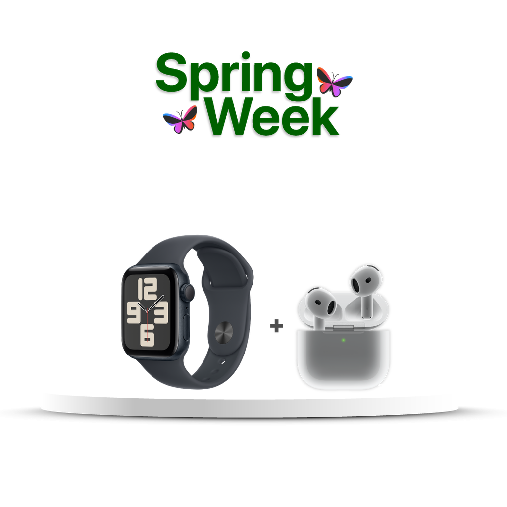 Apple Watch SE GPS 40mm (MXE93BE/A) + Airpods 4 USB-C (MXP63BE/A)