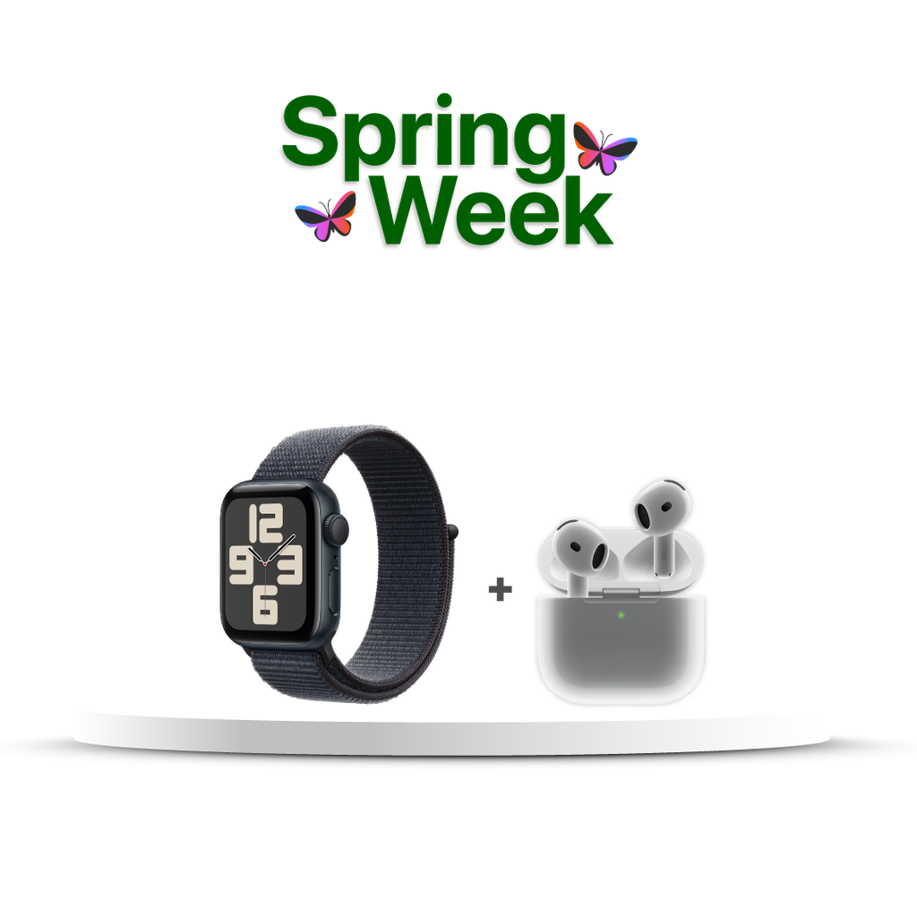 Apple Watch SE GPS 40mm (MXEA3BE/A) + Airpods 4 USB-C (MXP63BE/A)