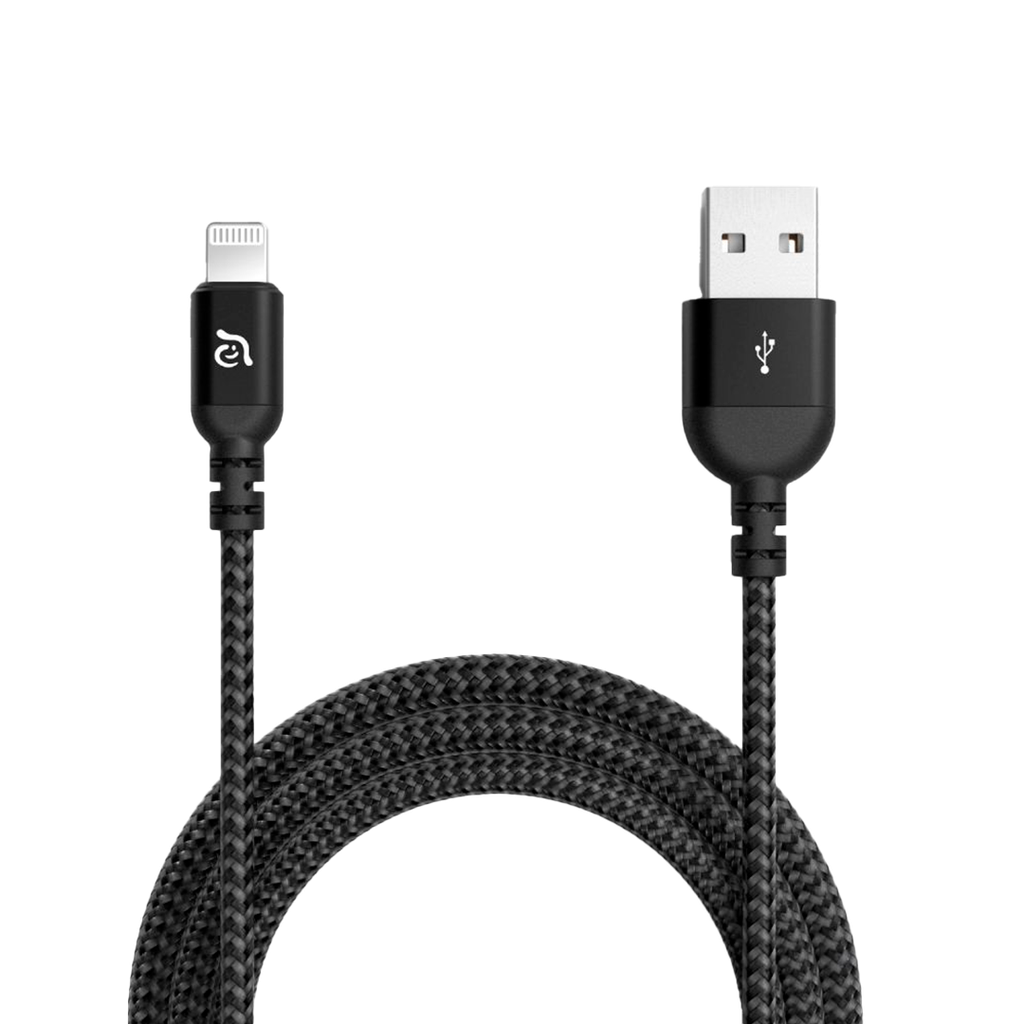 Adam Elements PeAk III 120B USB-A a Cable Lightning 1.2m - Negro