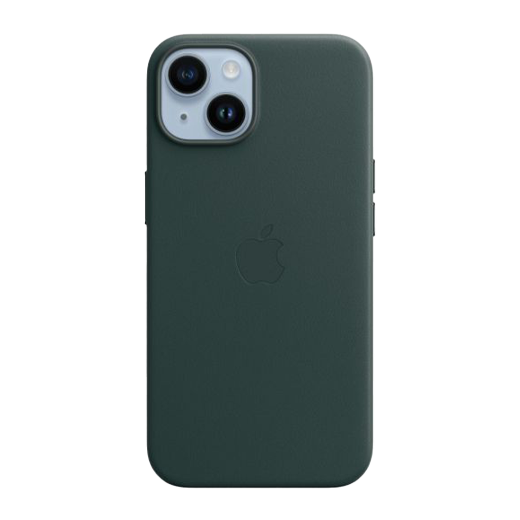 iPhone 14 Plus Funda de Cuero c/MagSafe - Verde Bosque