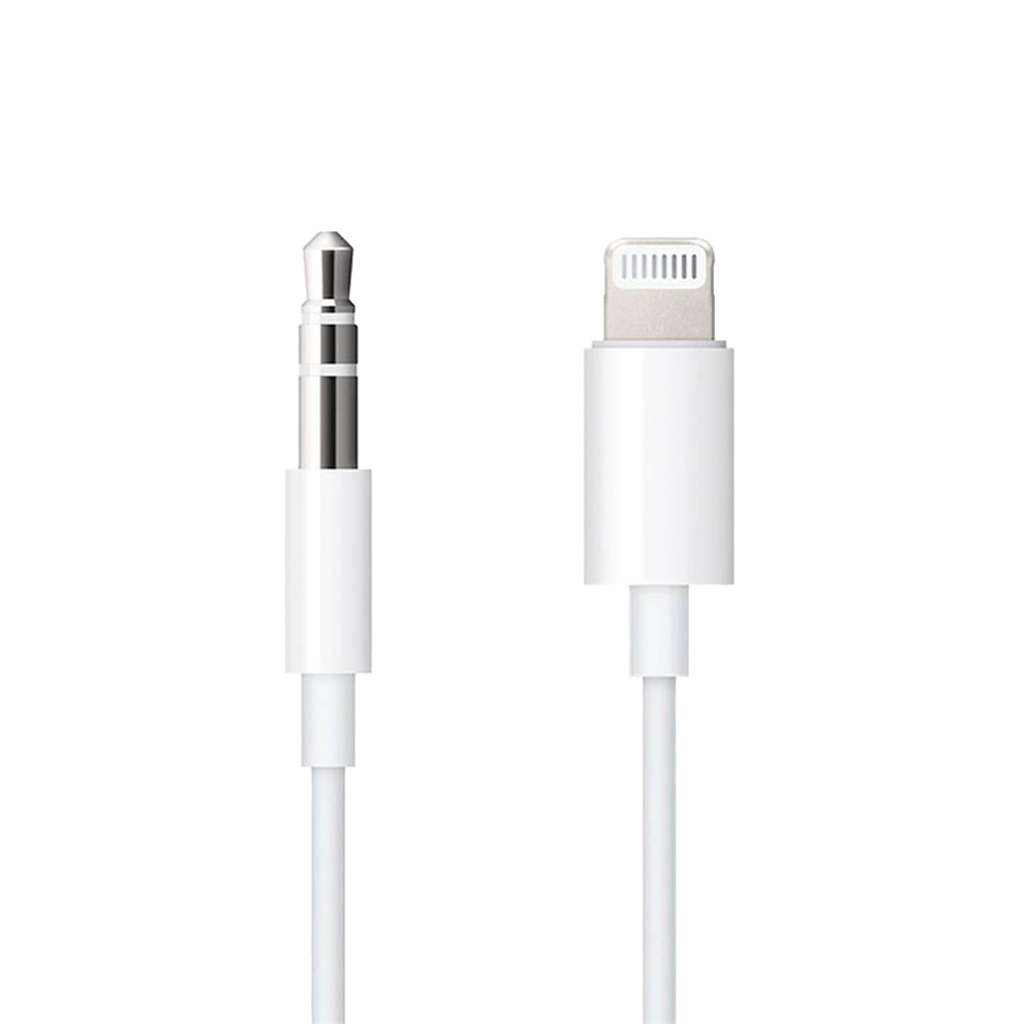 Apple Lightning a Cable de Audio 1.2m - Blanco