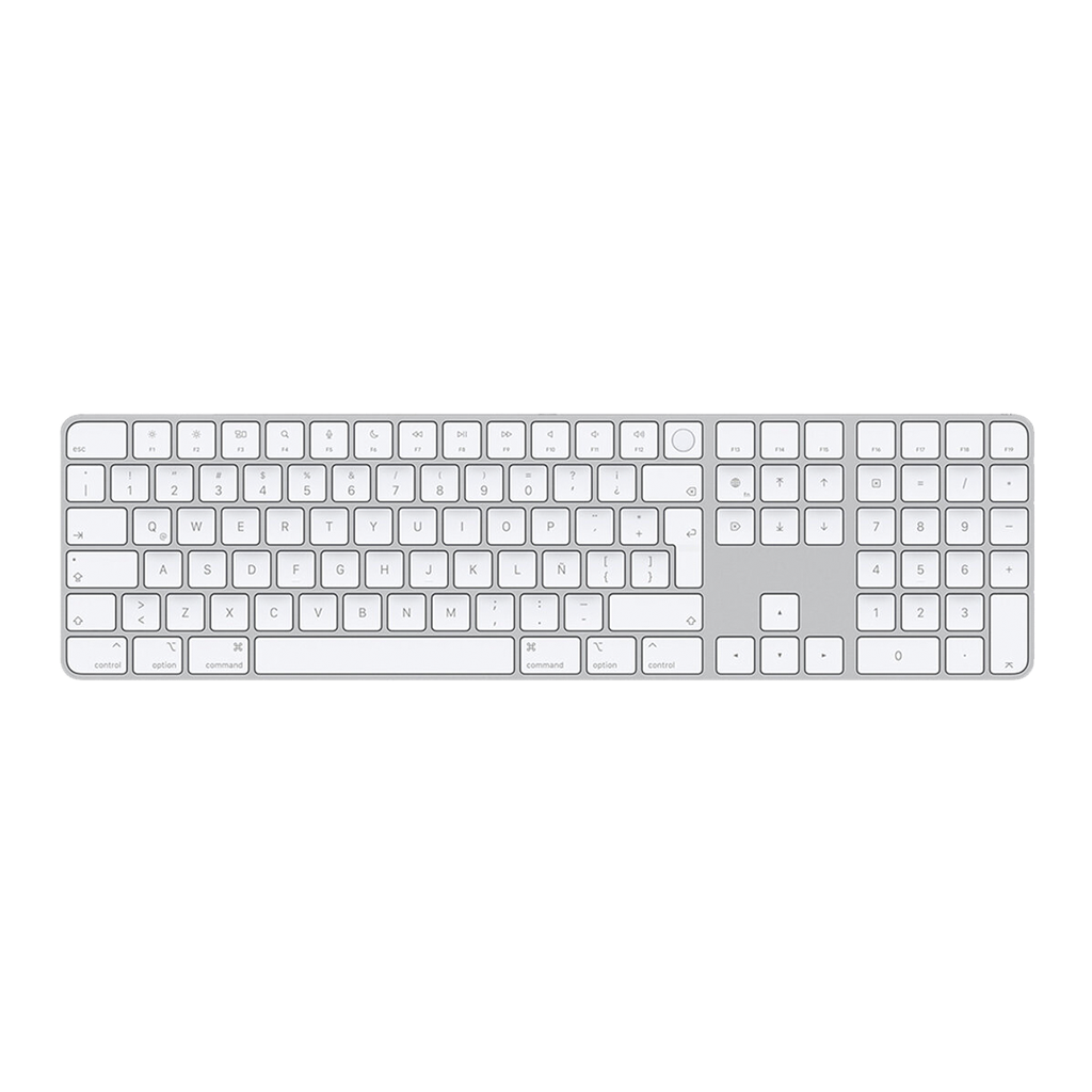 Apple Magic Keyboard con Touch ID y Keypad Numerico - Español - Plata