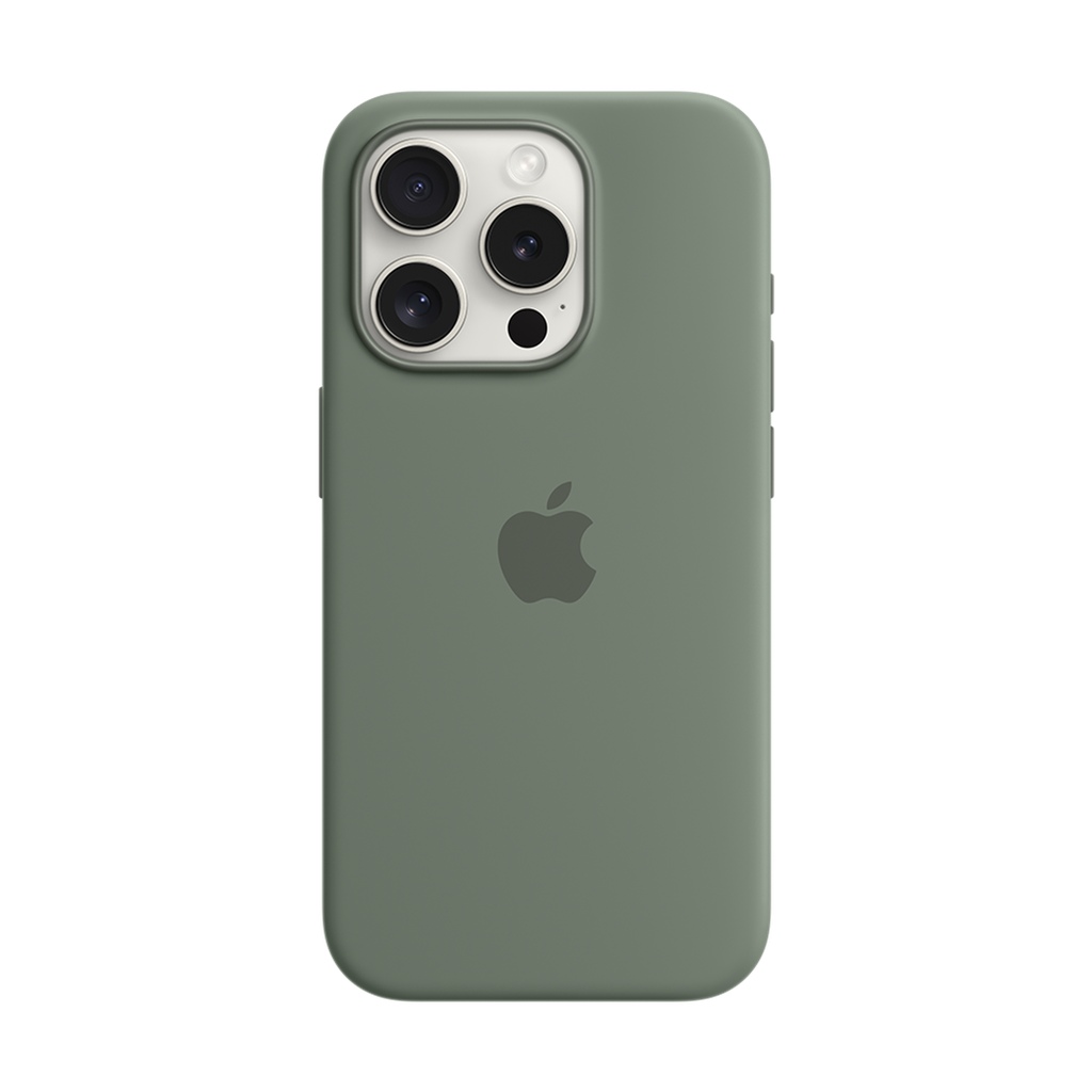 Funda de Silicona con MagSafe para iPhone 15 Pro - Cypress