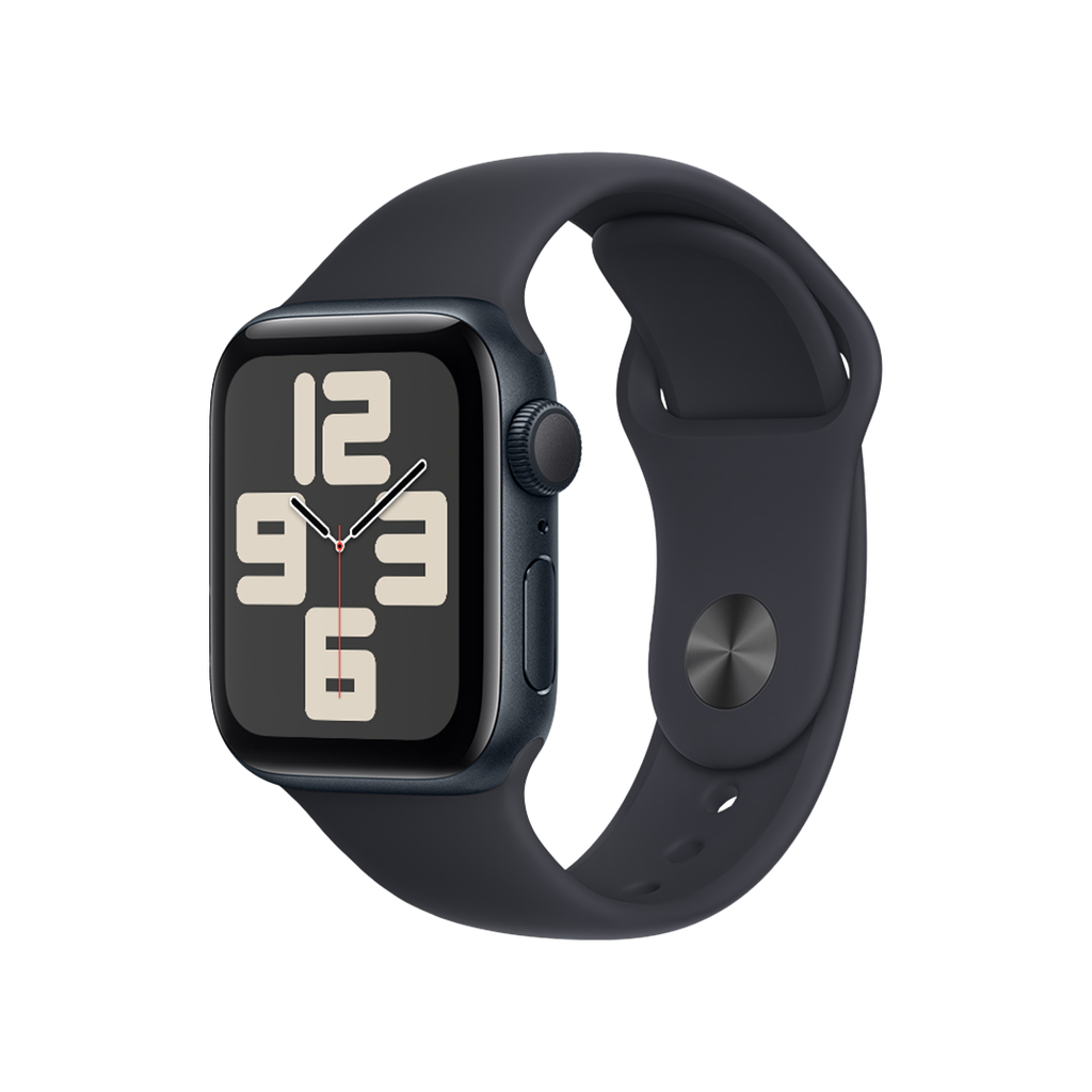 Apple Watch SE GPS 40mm - Caja de Aluminio Medianoche con Banda Deportiva Medianoche - M/L