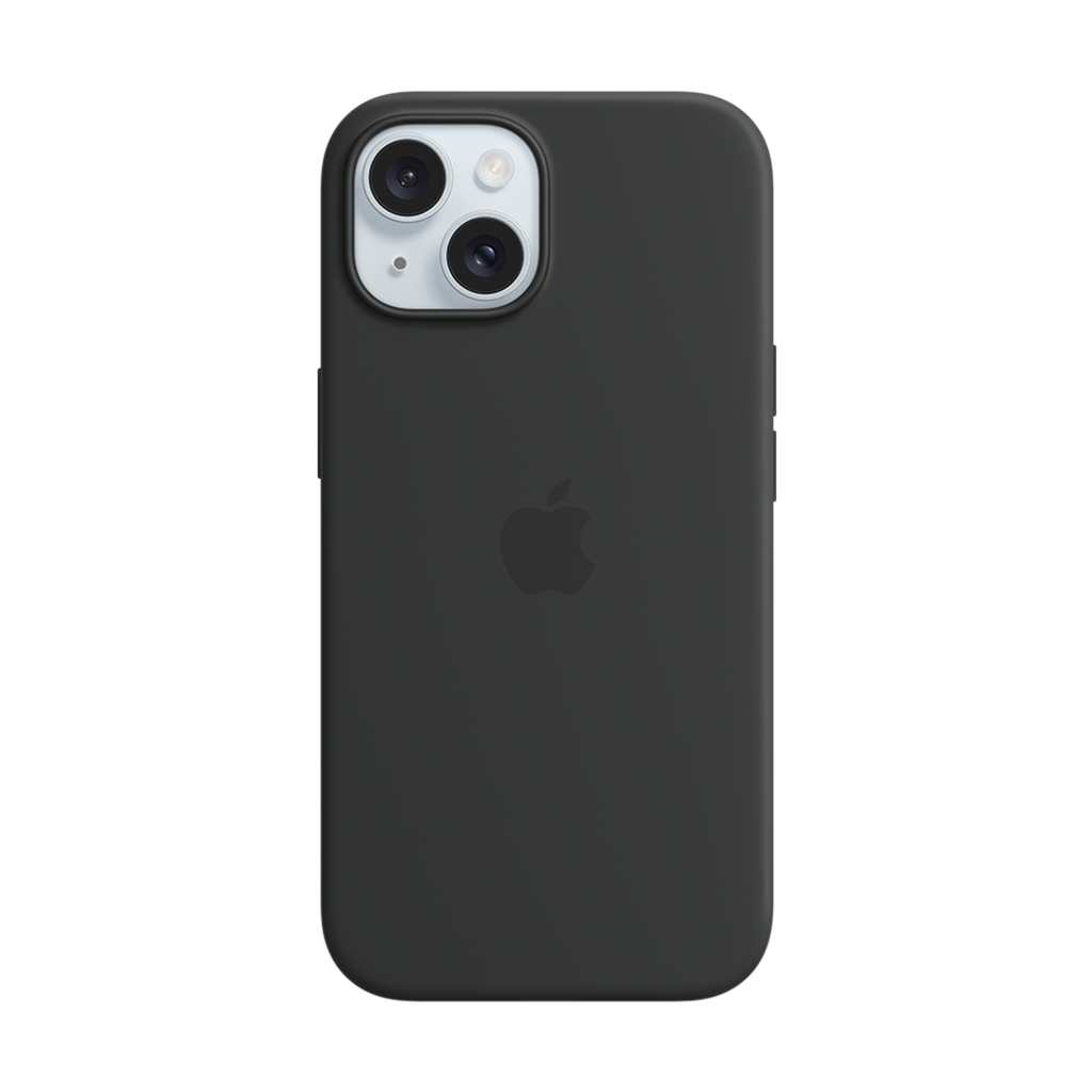 Funda de Silicona con MagSafe para iPhone 15 - Negro