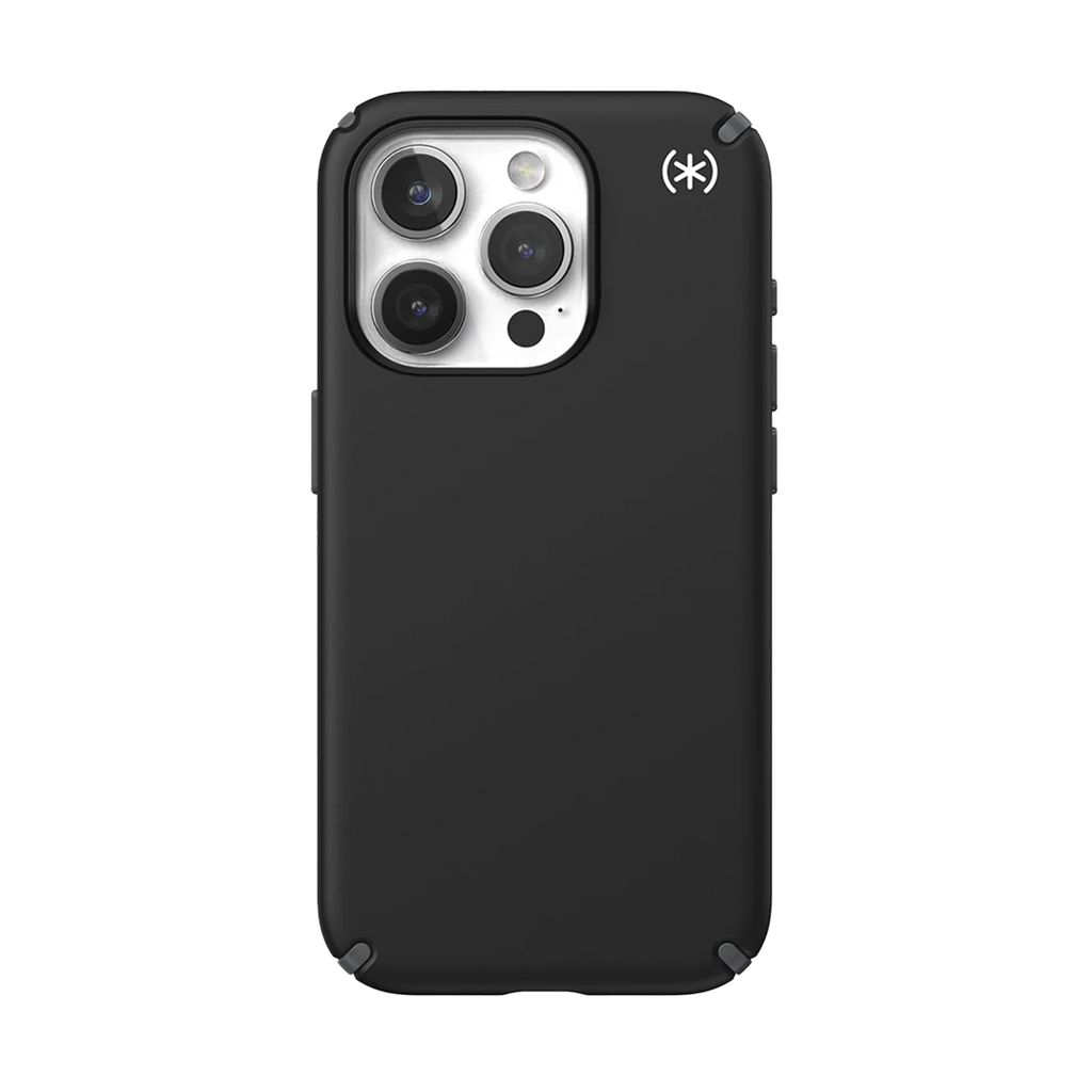 Funda Speck Presidio2 Pro para iPhone 15 Pro - Negro / Gris / Blanco