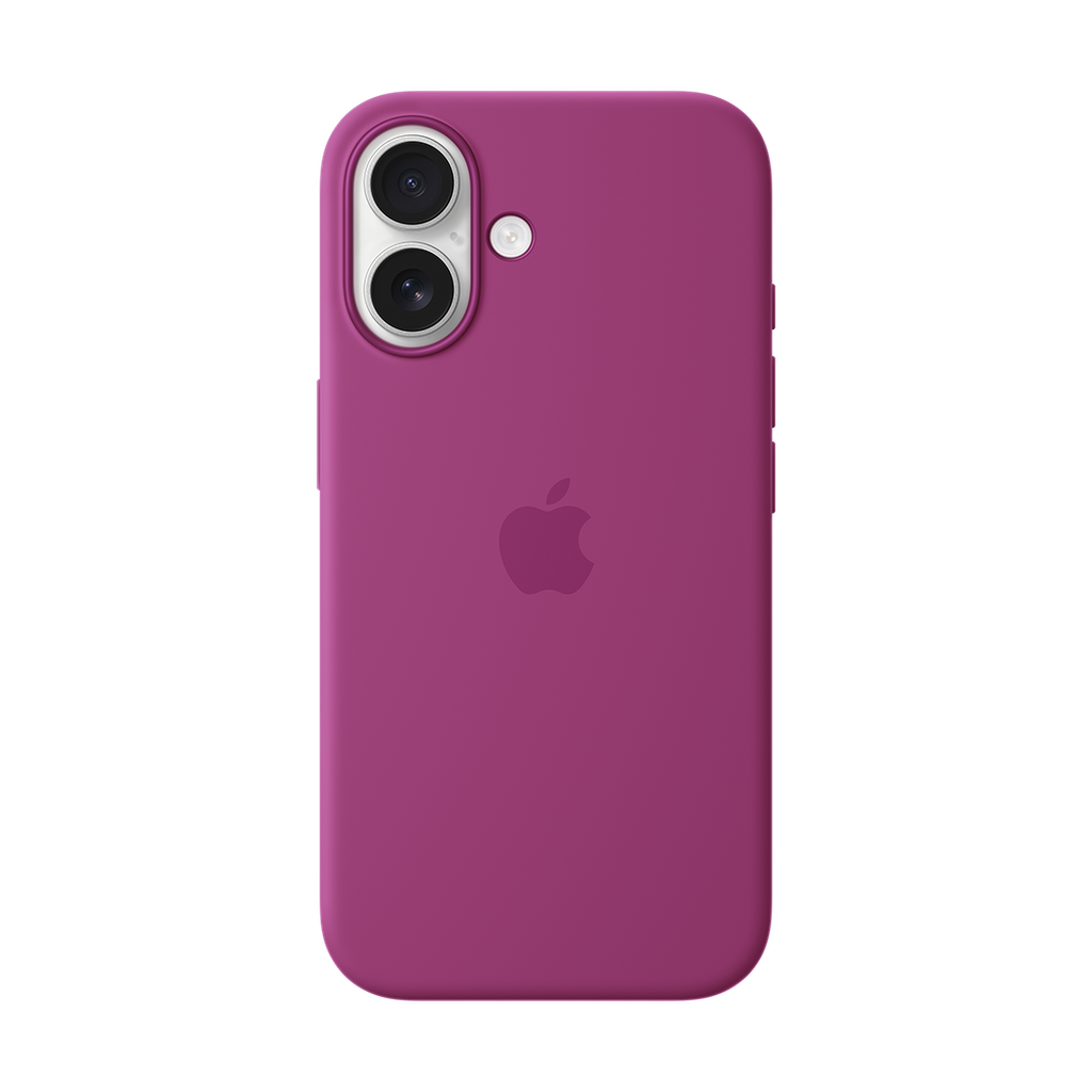 Funda de Silicona con Magsafe para iPhone 16 - Fucsia