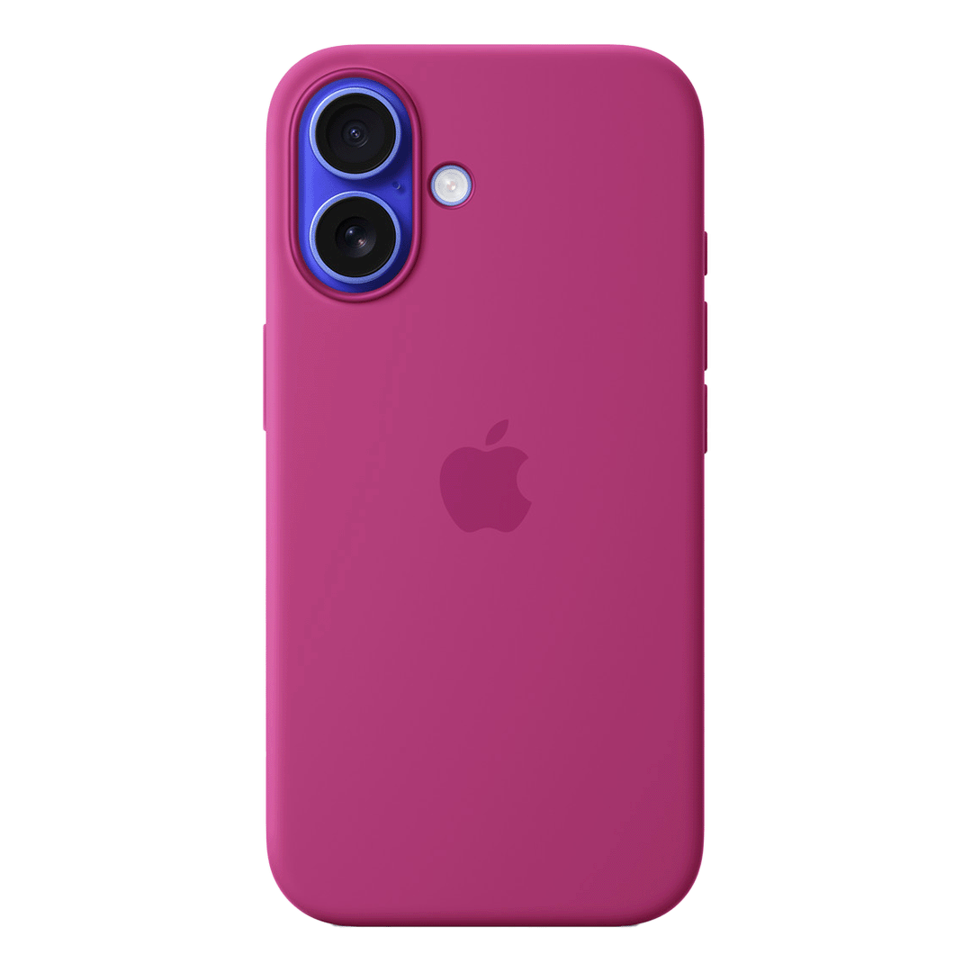 Funda de Silicona con Magsafe para iPhone 16 - Fucsia