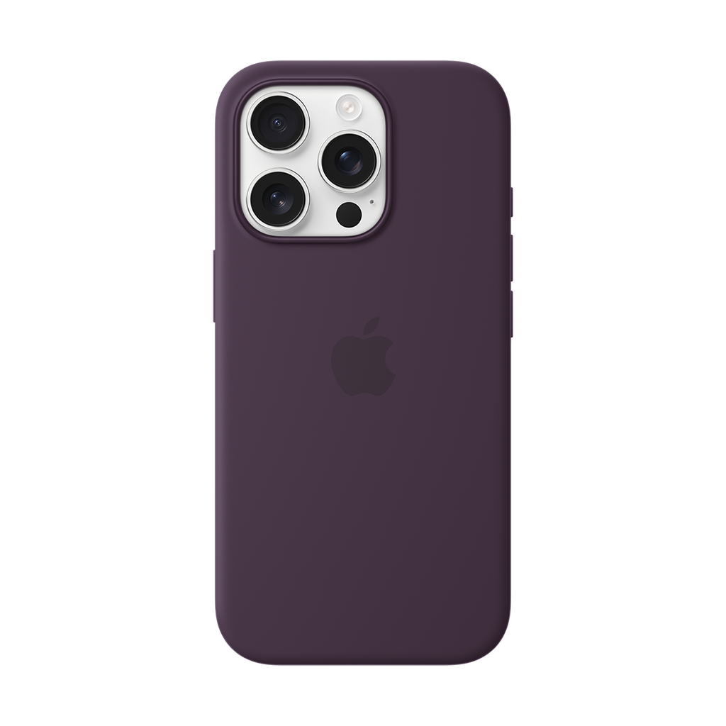 Funda de Silicona con Magsafe para iPhone 16 Pro - Ciruela