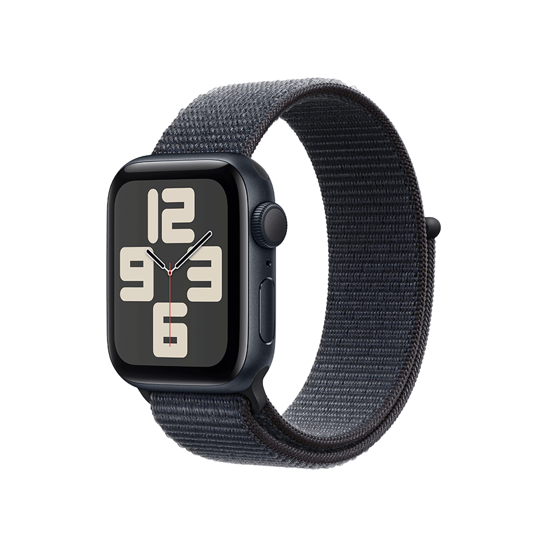 Apple Watch SE GPS 40mm - Caja de Aluminio Medianoche con Loop Deportivo Tinta