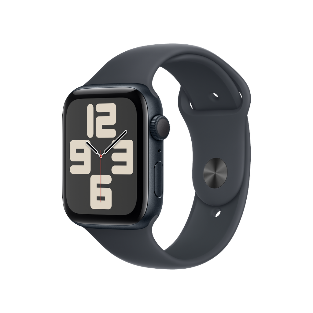 Apple Watch SE GPS 44mm - Caja de Aluminio Medianoche con Banda Deportiva Medianoche - M/L