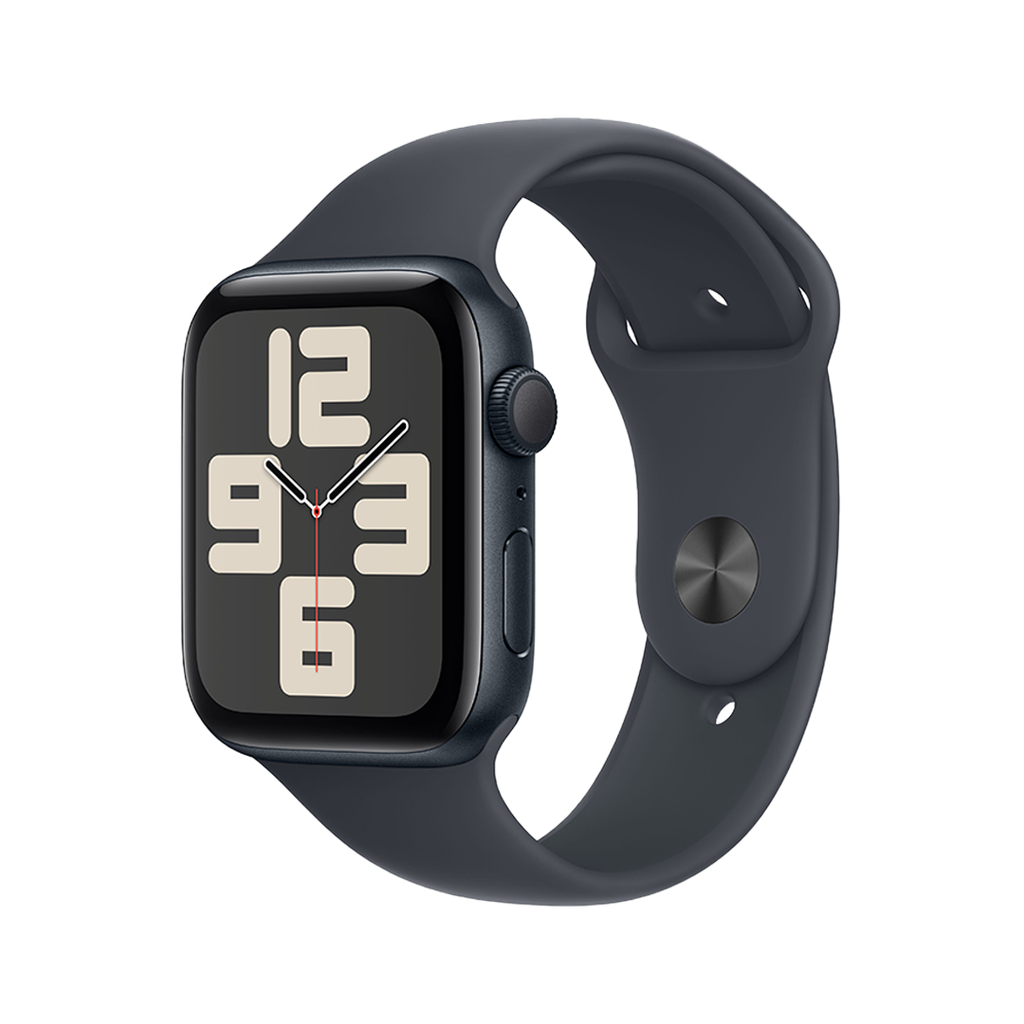 Apple Watch SE GPS 44mm - Caja de Aluminio Medianoche con Banda Deportiva Medianoche - M/L