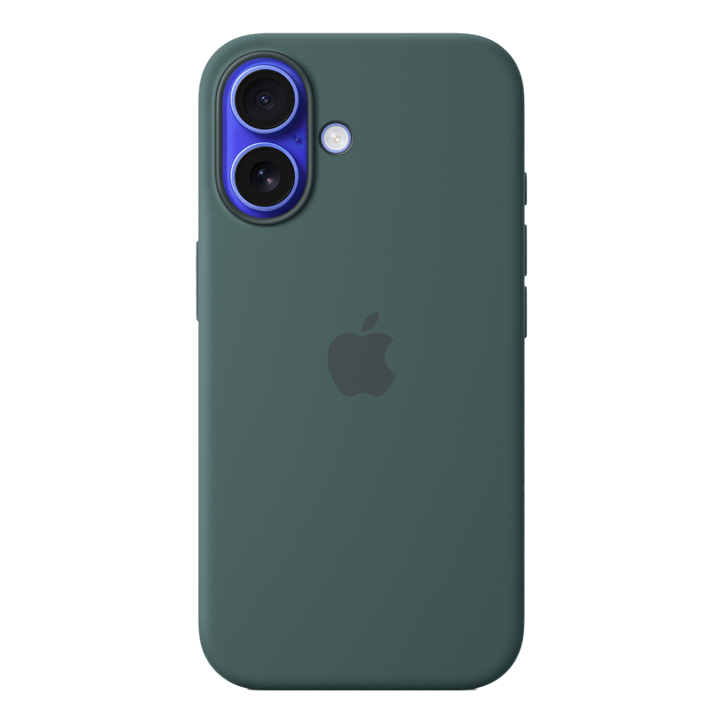 Funda de Silicona para iPhone 16 - Verde Lago